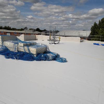 St Mary's College - Roof sheeting