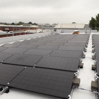 St Mary's College - Photo voltaic panels