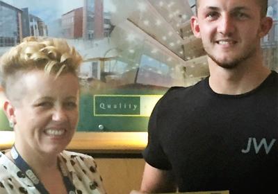 Josh Hunter Receives His Invite From The CITB