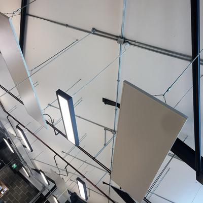 Pocklington School Completed Workshop Ceiling