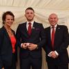 Josh Hunter at the WorldSkills Ceremony