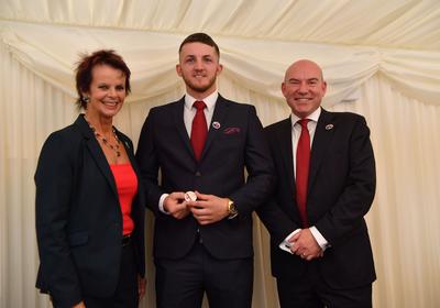 Josh Hunter at the WorldSkills Ceremony