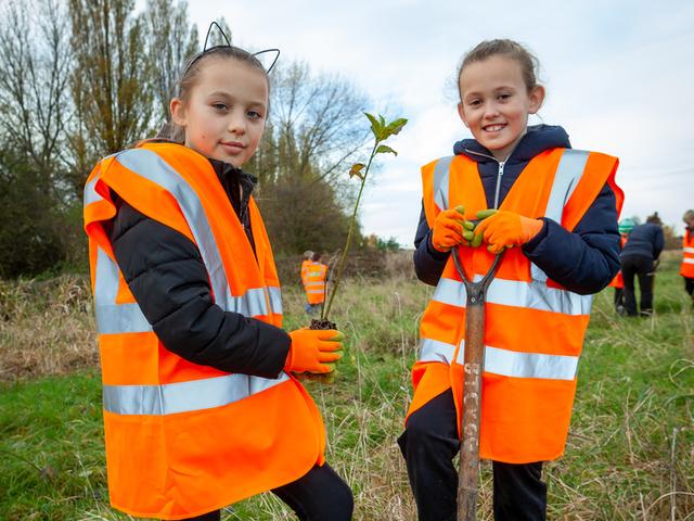 140th Year - Tree Planting at Rockford Fields Nature Reserve