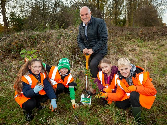 140th Year - Tree Planting at Rockford Fields Nature Reserve