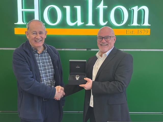 Andrew Kingston, Managing Director, Celebrates 25 Years of Dedicated Service at Houlton