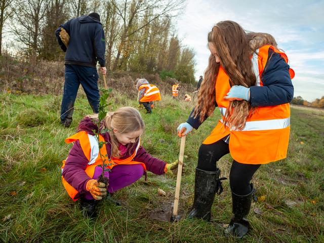 140th Year - Tree Planting at Rockford Fields Nature Reserve