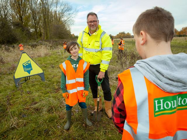 140th Year - Tree Planting at Rockford Fields Nature Reserve