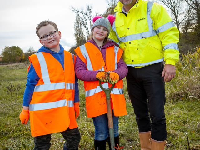 140th Year - Tree Planting at Rockford Fields Nature Reserve
