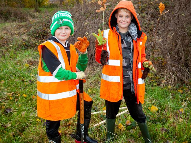 140th Year - Tree Planting at Rockford Fields Nature Reserve