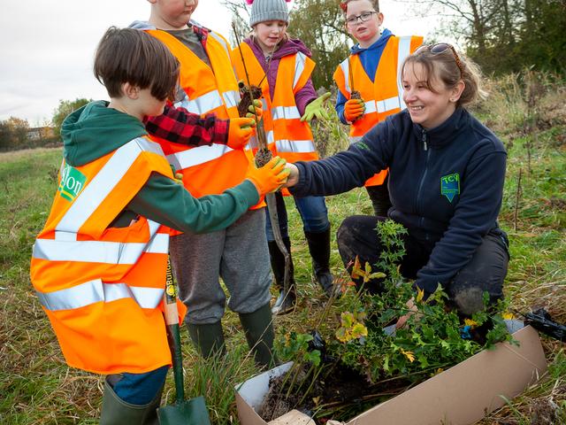 140th Year - Tree Planting at Rockford Fields Nature Reserve