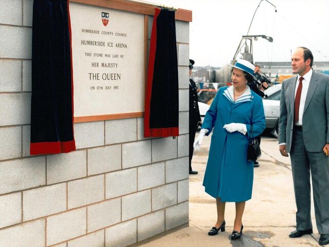 Ice Arena Foundation Stone Ceremony
