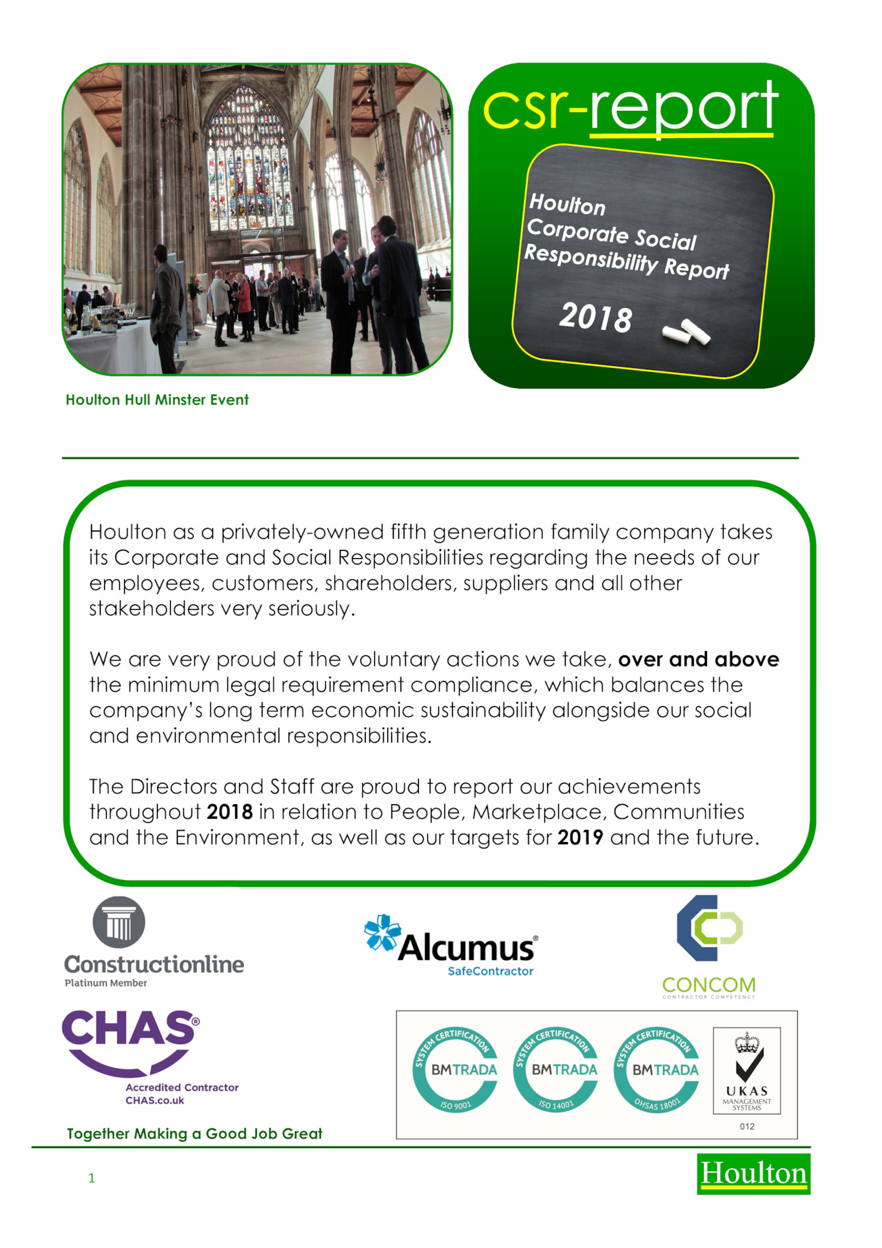Csr Report 2018