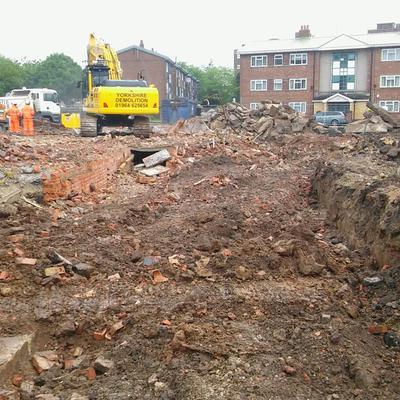 Hugh Webster Place - Demolition
