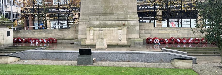 Hull City Centre Cenotaph Alterations