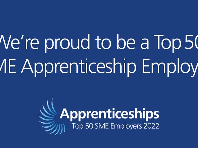 Top 50 SME for Apprenticeships