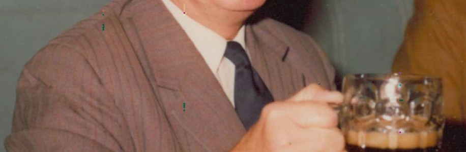 R E Houlton at retirement 1976