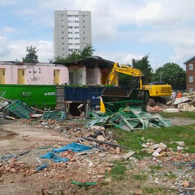 Hugh Webster Place - Demolition