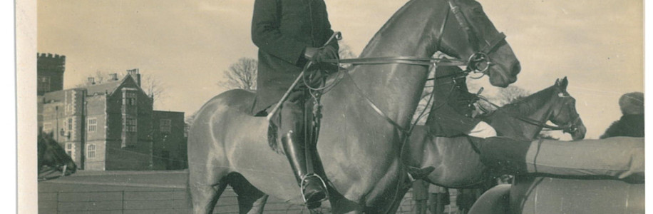 George Senior riding at Burton Constable